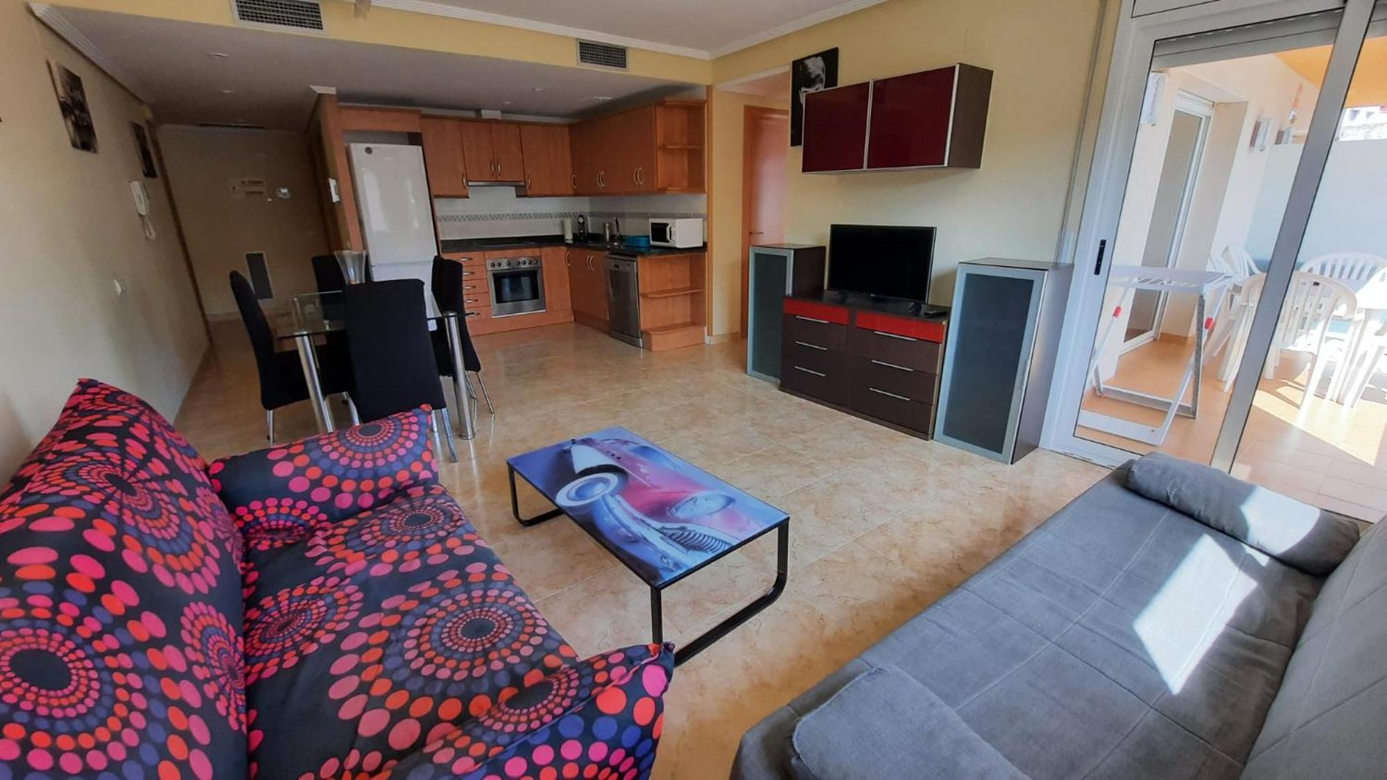 Fabuloso Apartamento Familiar Con Piscina En Salou Appartement Buitenkant foto